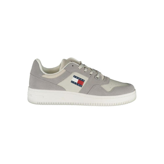 Tommy Hilfiger Gray Polyester Sneaker Tommy Hilfiger