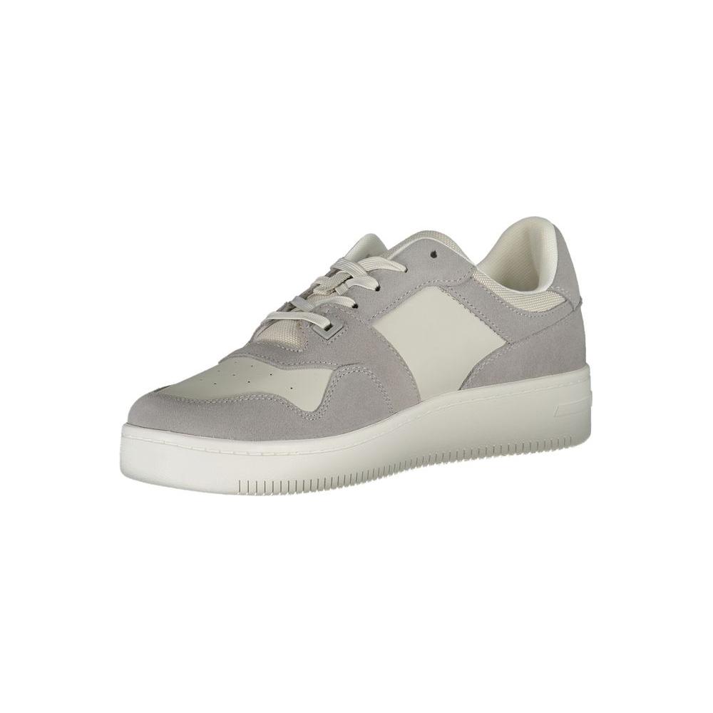 Tommy Hilfiger Gray Polyester Sneaker Tommy Hilfiger