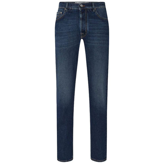 Jacob Cohen Blue Cotton Jeans & Pant Jacob Cohen