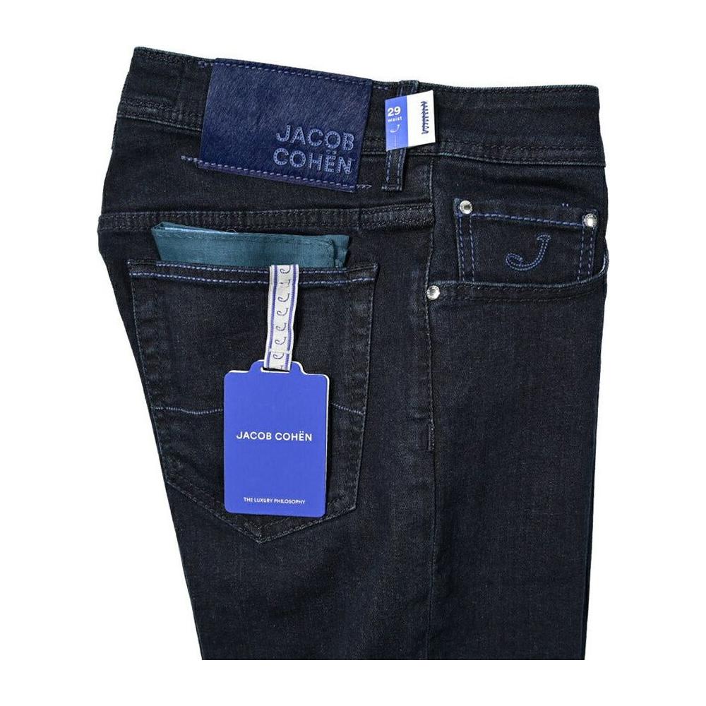 Jacob Cohen Blue Cotton Jeans & Pant Jacob Cohen