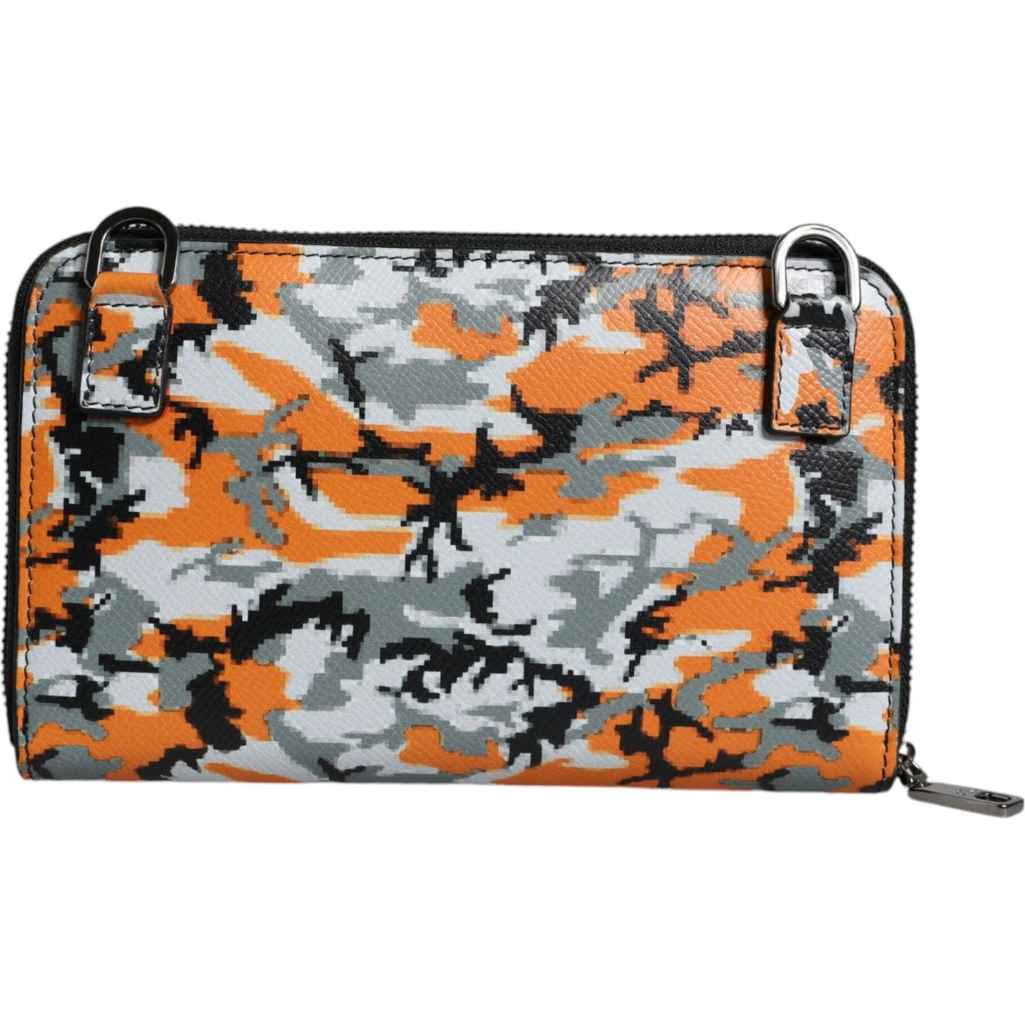 Dolce & Gabbana Multicolor Camouflage Leather Purse Cross Body Bag Dolce & Gabbana