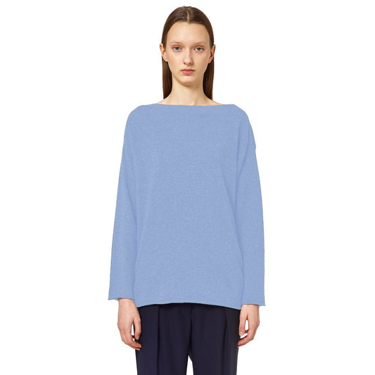 Alpha Studio Light Blue Cashmere Sweater Alpha Studio