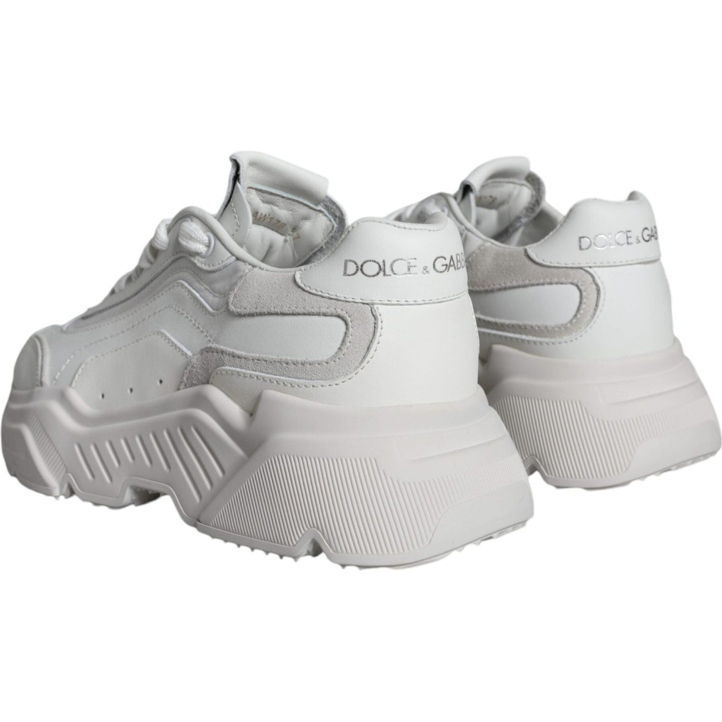 Dolce & Gabbana White Daymaster Low Top Sneakers Shoes Dolce & Gabbana