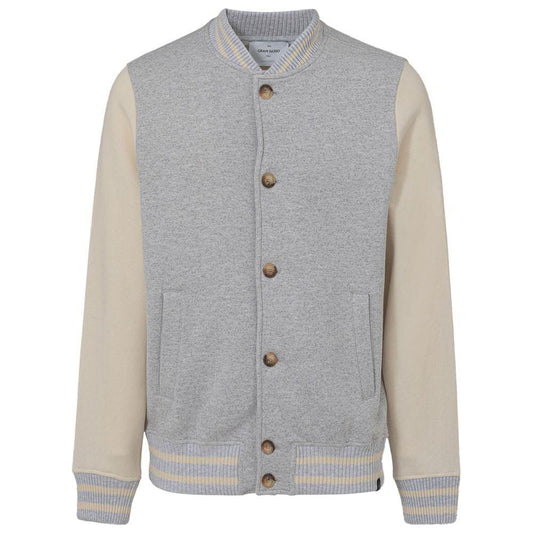 Gran Sasso Gray Cotton Jacket Gran Sasso