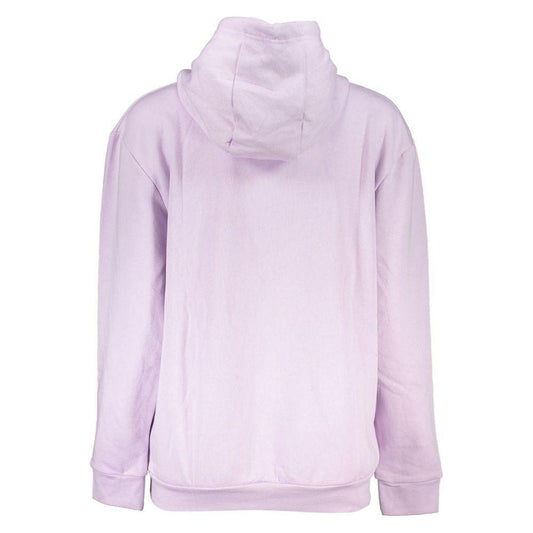 Cavalli Class Purple Cotton Sweater Cavalli Class