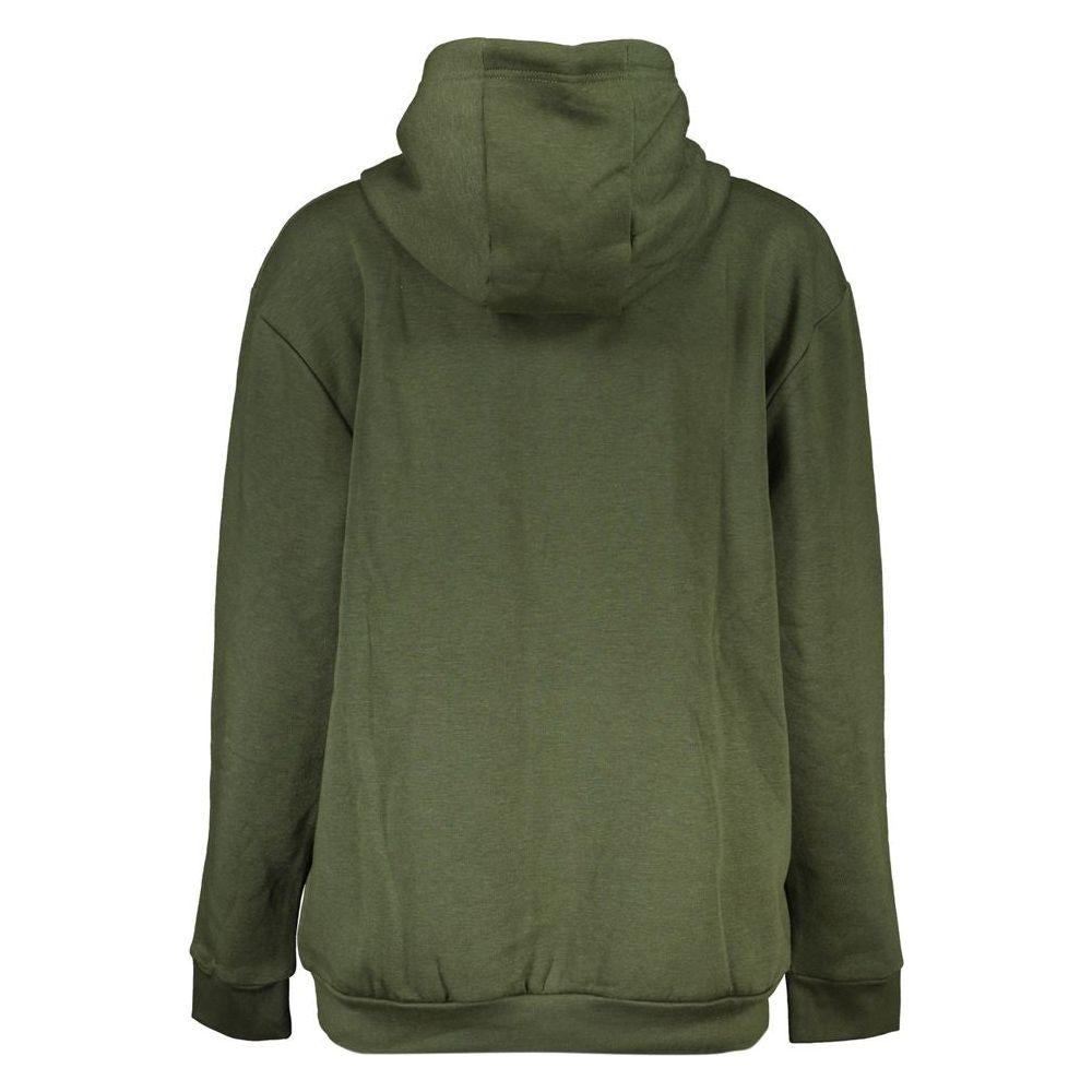 Cavalli Class Green Cotton Sweater Cavalli Class