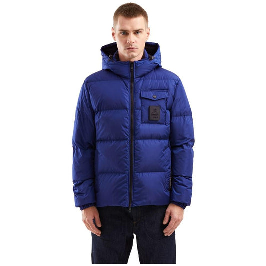 Refrigiwear Blue Nylon Jacket Refrigiwear