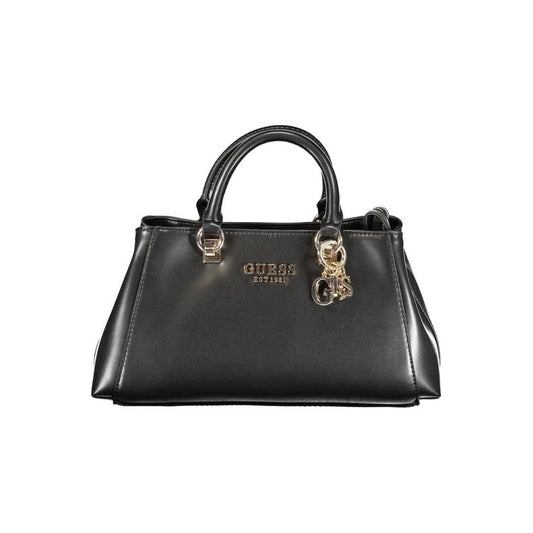 Guess Jeans Black Polyethylene Handbag Guess Jeans