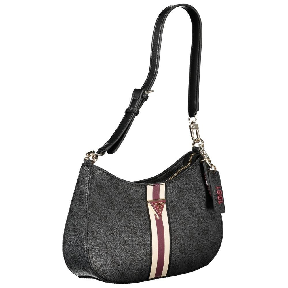 Guess Jeans Black Polyethylene Handbag Guess Jeans