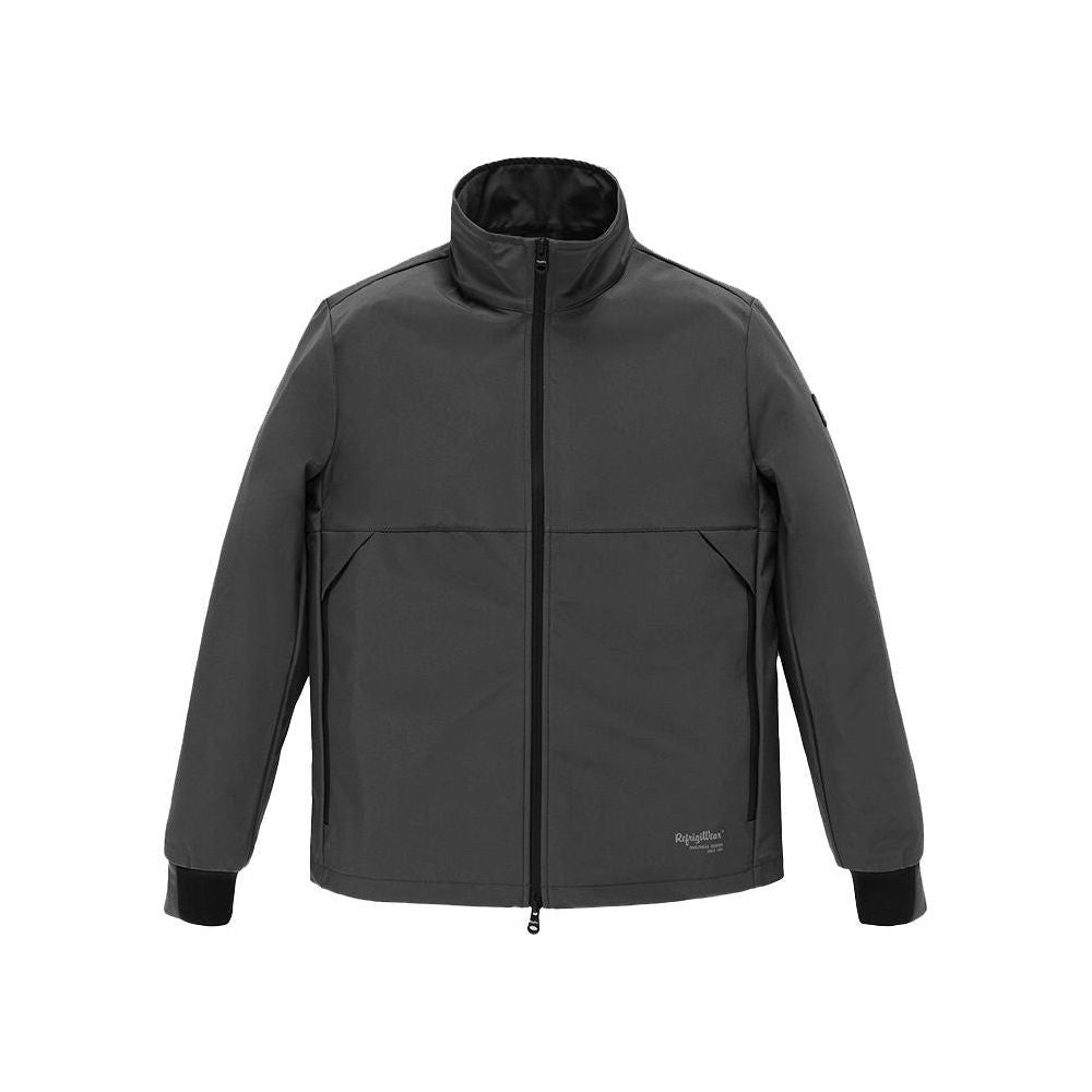 Refrigiwear Gray Nylon Jacket Refrigiwear