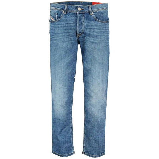 Diesel Blue Cotton Jeans & Pant Diesel