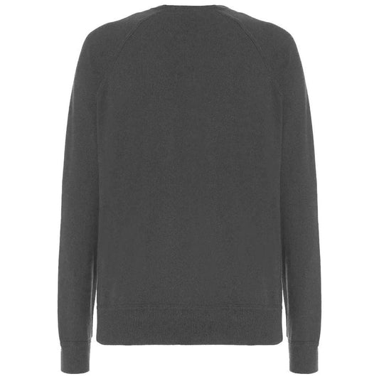 Malo Gray Wool Sweater Malo