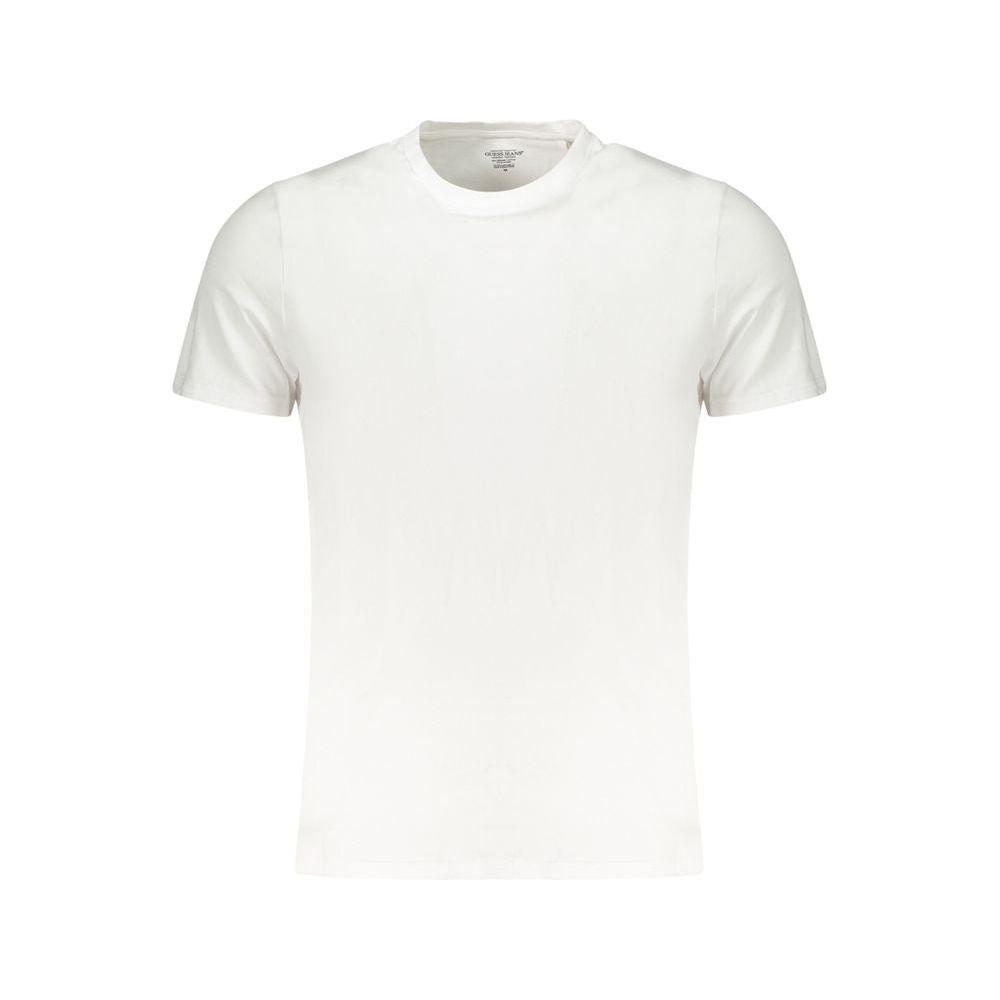 Guess Jeans White Cotton T-Shirt Guess Jeans