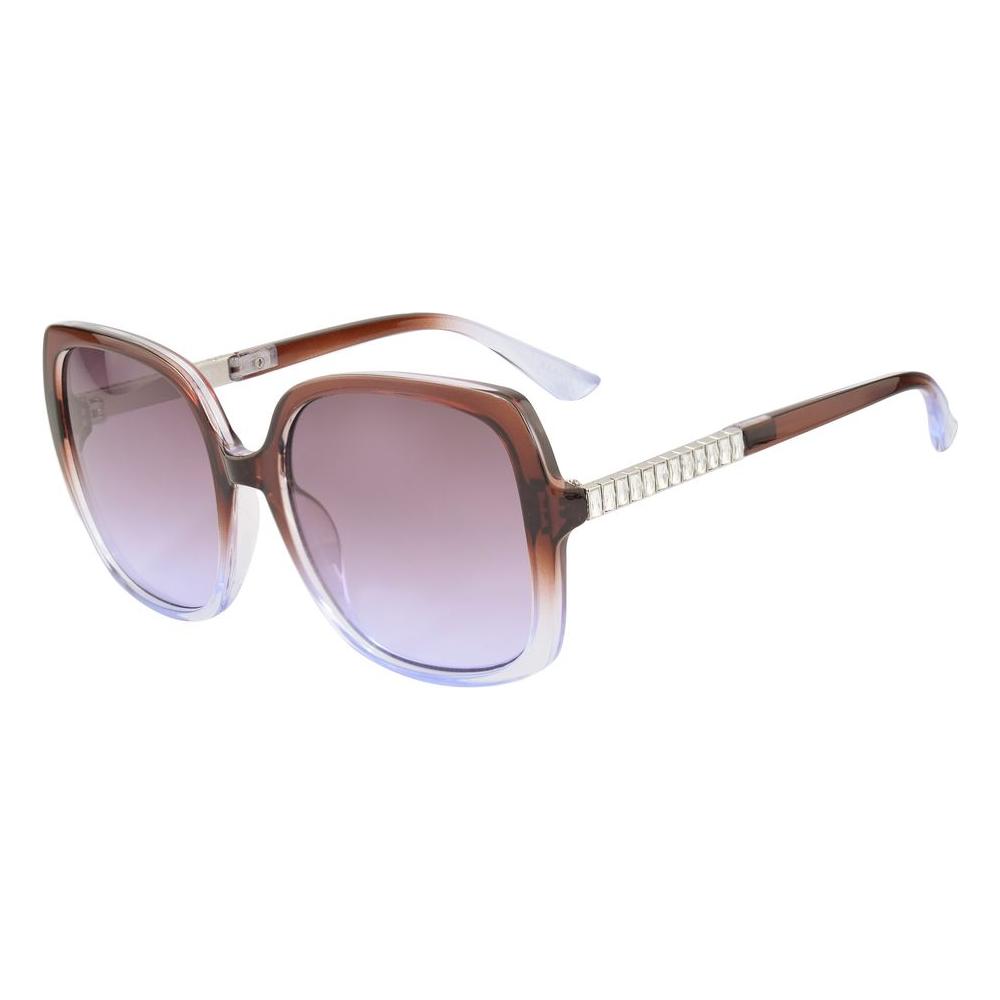 Guess Purple Resin Sunglasses Guess Dark Gray