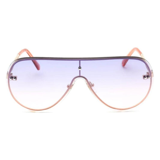 Guess Gold Metal Sunglasses Guess Lavender