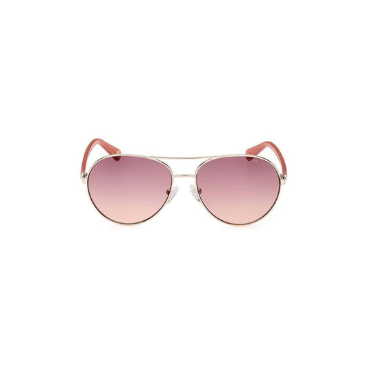 Guess Gold Metal Sunglasses Guess Gray