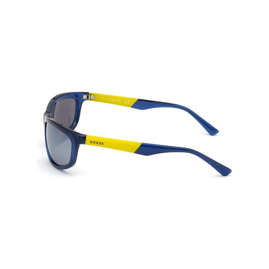 Guess Blue Injected Sunglasses Guess Light Gray