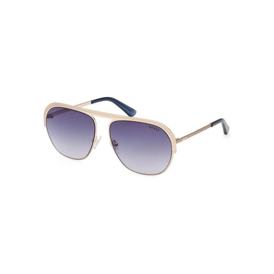Guess Gold Metal Sunglasses Guess Dark Gray