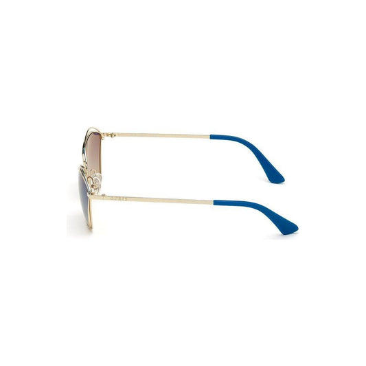 Guess Gold Metal Sunglasses Guess Midnight Blue
