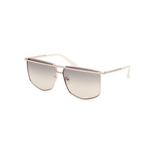 Guess Gold Metal Sunglasses Guess Light Gray