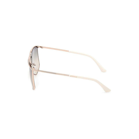 Guess Gold Metal Sunglasses Guess Antique White