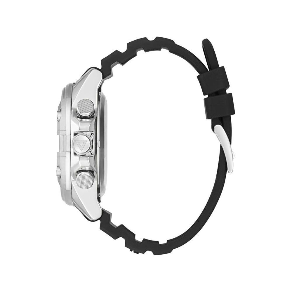 Guess Black Silicone Watch Guess Dark Slate Gray