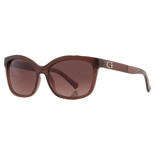 Guess Brown Resin Sunglasses Guess Dim Gray