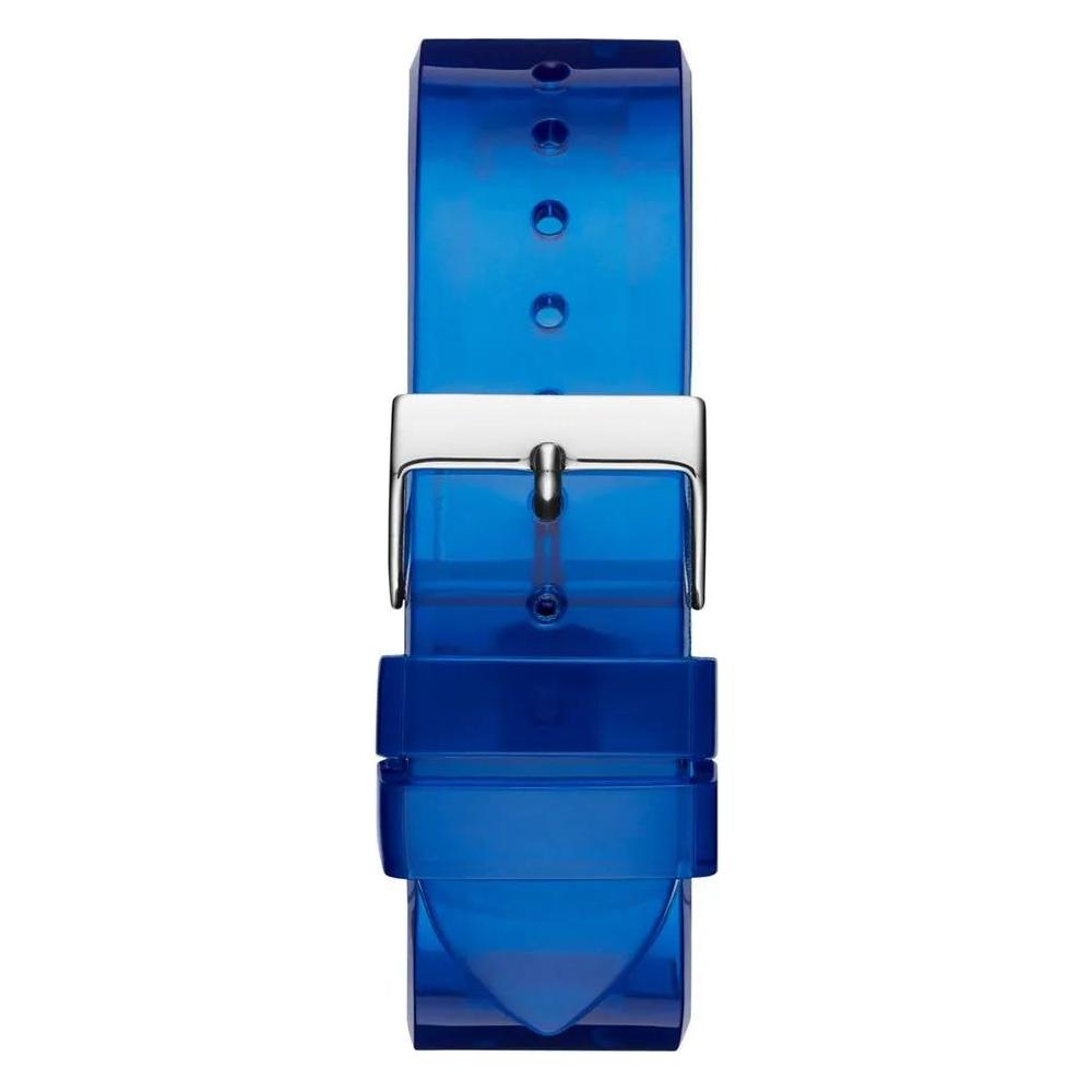 Guess Blue Resin Watch Guess Dark Cyan