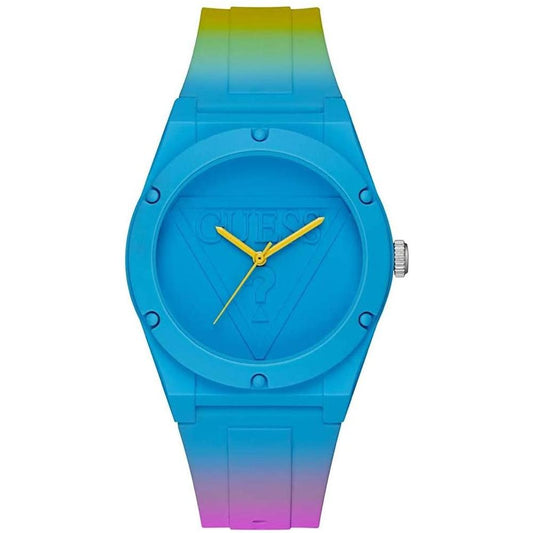 Guess Multicolor Silicone Watch Guess Light Sea Green