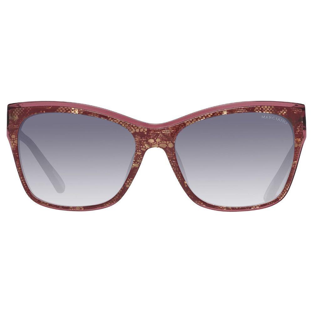 Marciano by Guess Brown Metal And Acetate Sunglasses Marciano by Guess