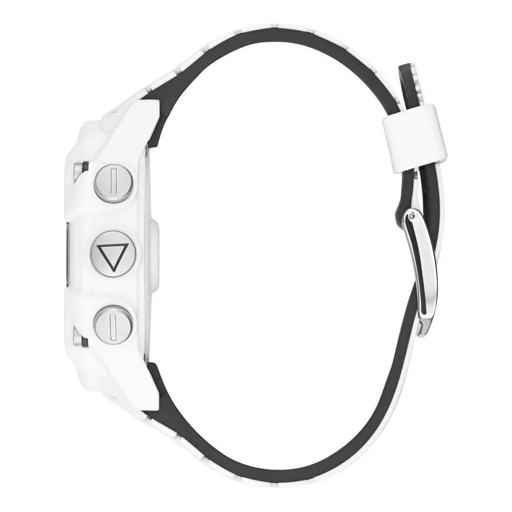 Guess White Resin Watch Guess Lavender