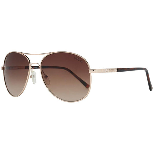 Guess Gold Metal Sunglasses Guess Dim Gray