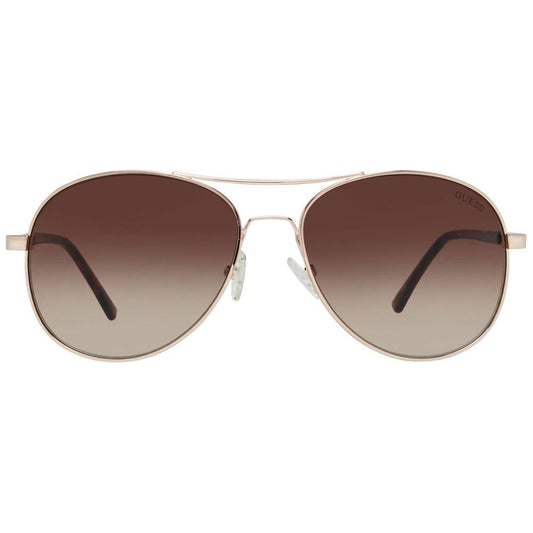 Guess Gold Metal Sunglasses Guess Dark Olive Green