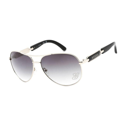 Guess Gray Metal Sunglasses Guess Light Gray