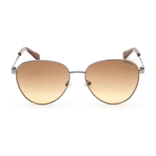 Guess Gray Metal Sunglasses Guess Tan