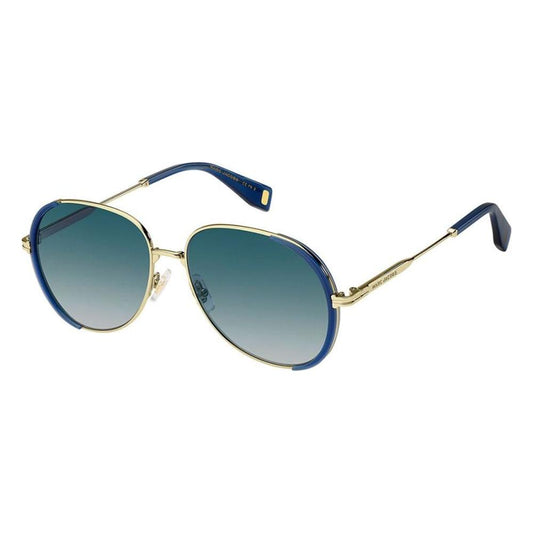 Marc Jacobs Gold Metal Sunglasses Marc Jacobs Slate Gray