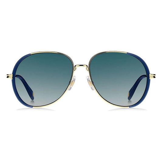 Marc Jacobs Gold Metal Sunglasses Marc Jacobs Slate Gray