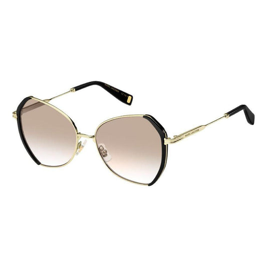 Marc Jacobs Gold Metal Sunglasses Marc Jacobs Light Gray