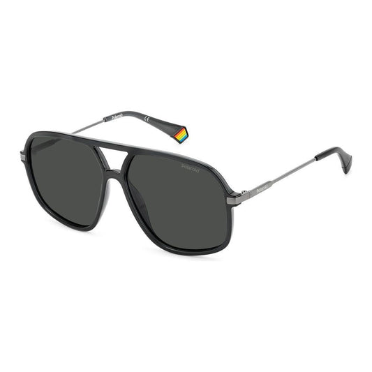 Polaroid Gray Plastic Sunglasses Polaroid Dark Slate Gray