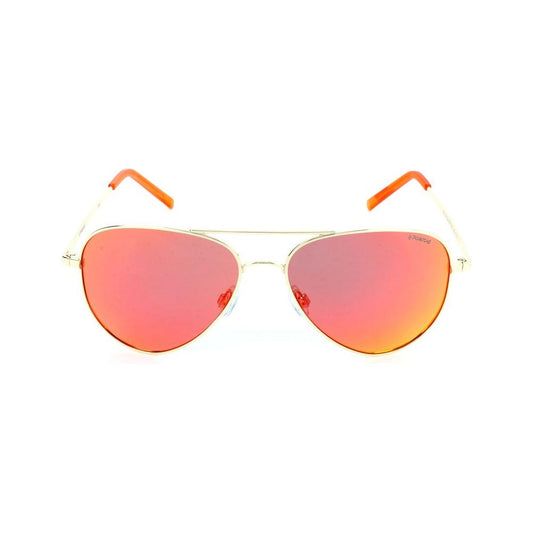 Polaroid Gold Metal Sunglasses Polaroid Light Coral