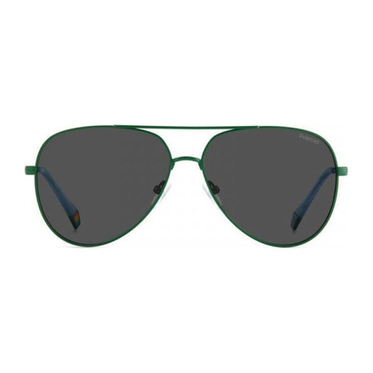 Polaroid Green Metal Sunglasses Polaroid Dark Slate Gray