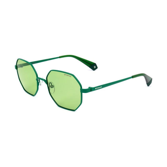 Polaroid Green Metal Sunglasses Polaroid Light Green