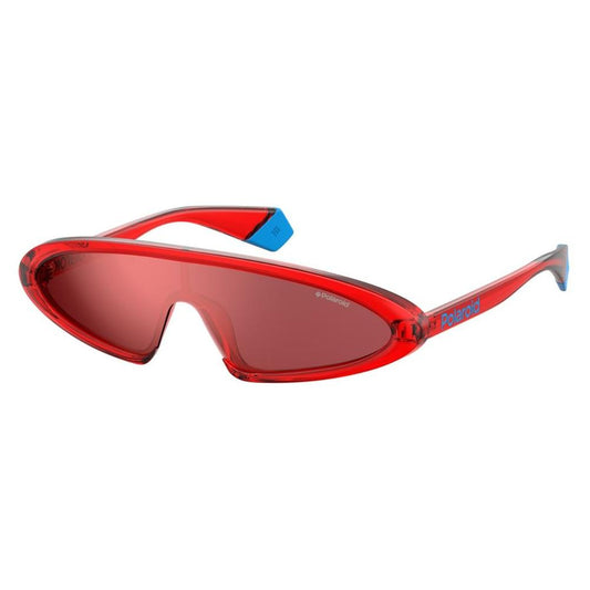 Polaroid Red Plastic Sunglasses Polaroid Maroon