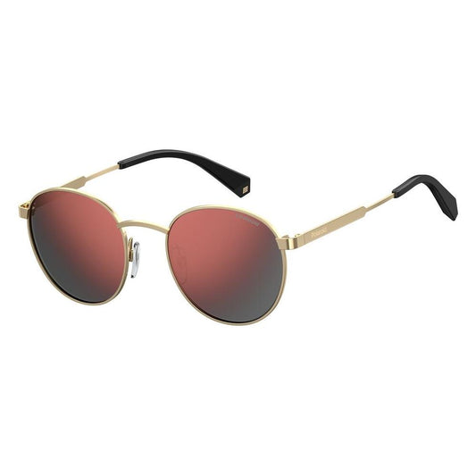 Polaroid Gold Metal Sunglasses Polaroid Dim Gray