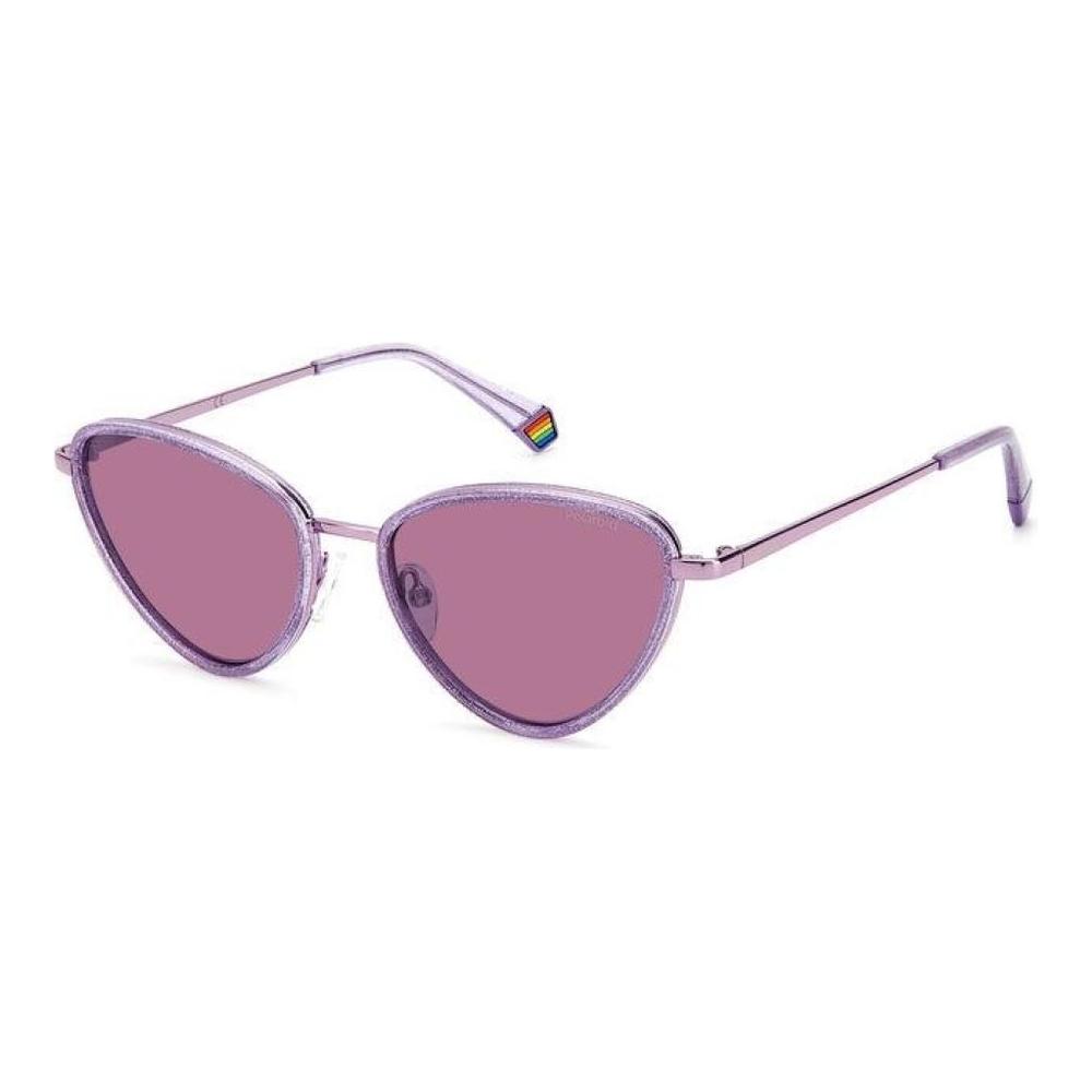 Polaroid Purple Plastic Sunglasses Polaroid Rosy Brown