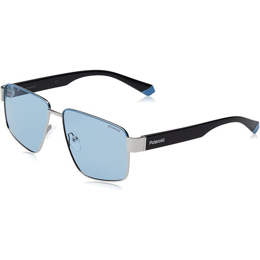 Polaroid Blue Metal Sunglasses Polaroid Light Steel Blue