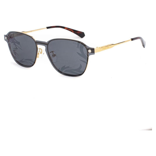 Polaroid Gold Metal Sunglasses Polaroid Dim Gray