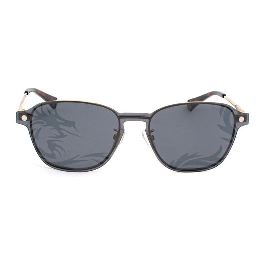 Polaroid Gold Metal Sunglasses Polaroid Slate Gray