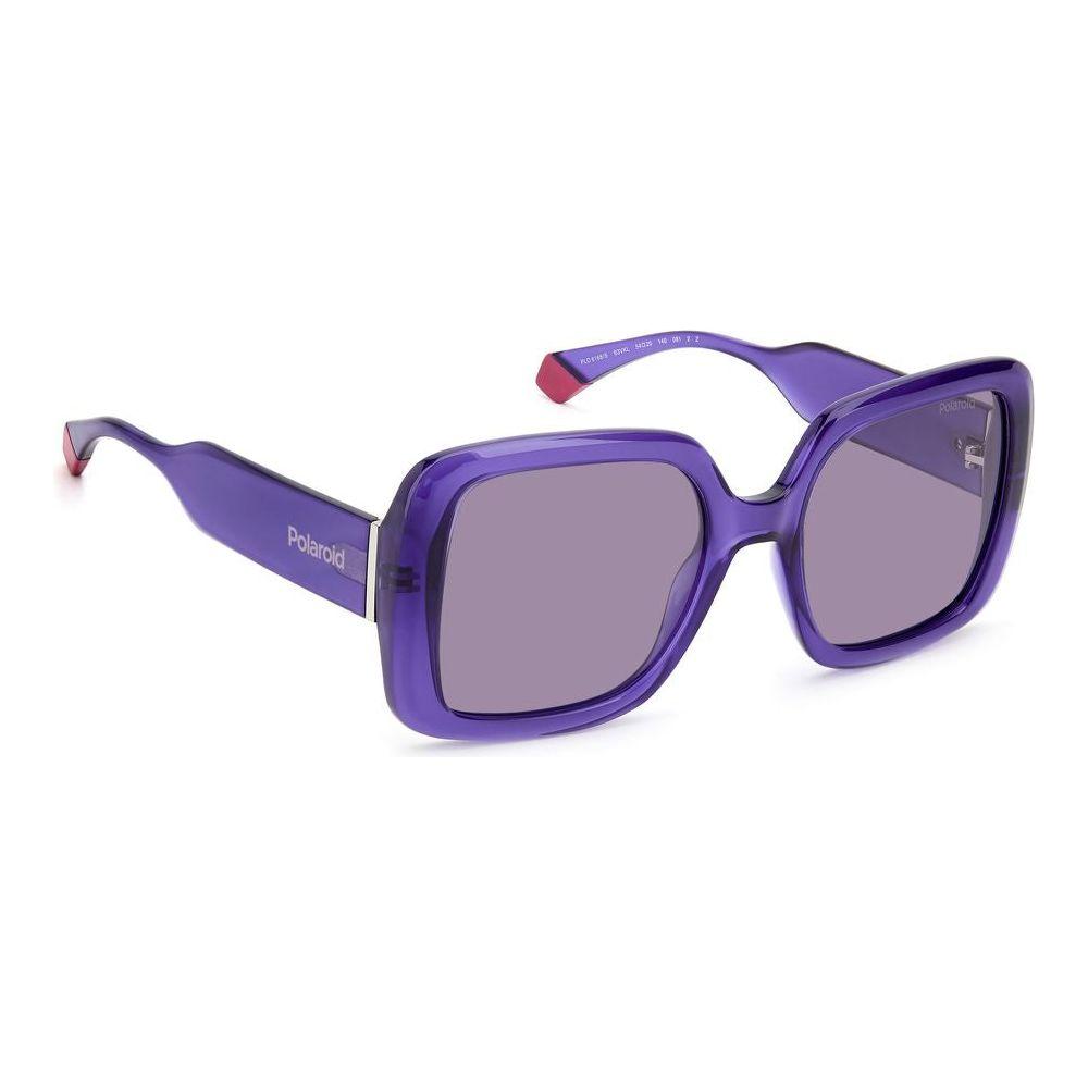 Polaroid Purple Plastic Sunglasses Polaroid Light Slate Gray