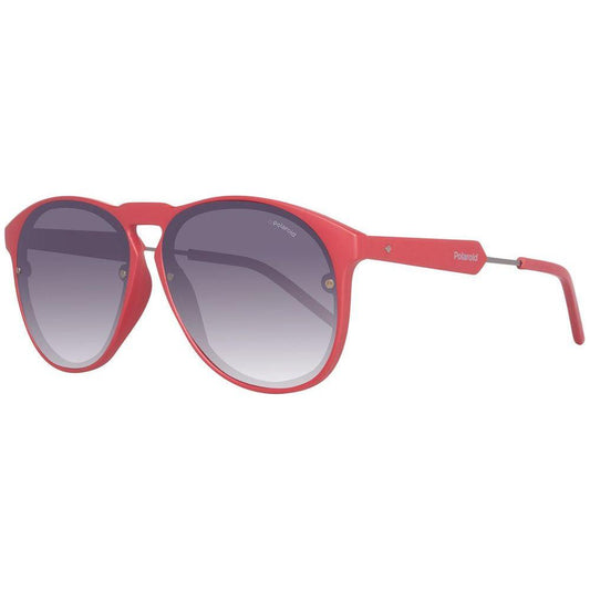 Polaroid Red Acetate Sunglasses Polaroid Slate Gray